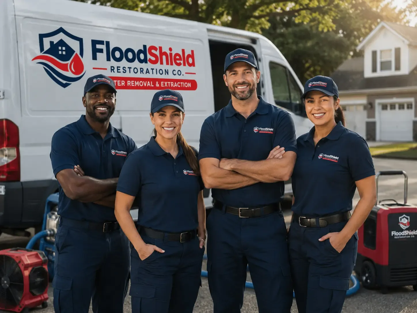 Flood Damage Restoration company in Westfield Center, OH